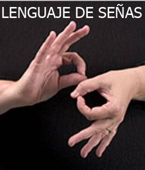 lenguaje de señas